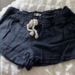 Roxy black beach shorts